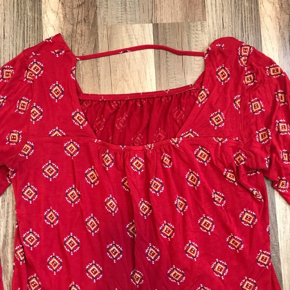Old Navy Red top, small - Picture 4 of 4